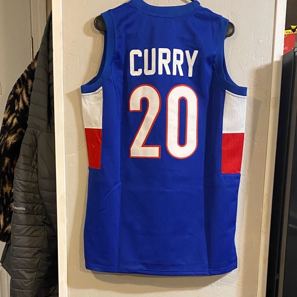 STEPH CURRY Knights #20 Basketball Jersey - Picture 4 of 4